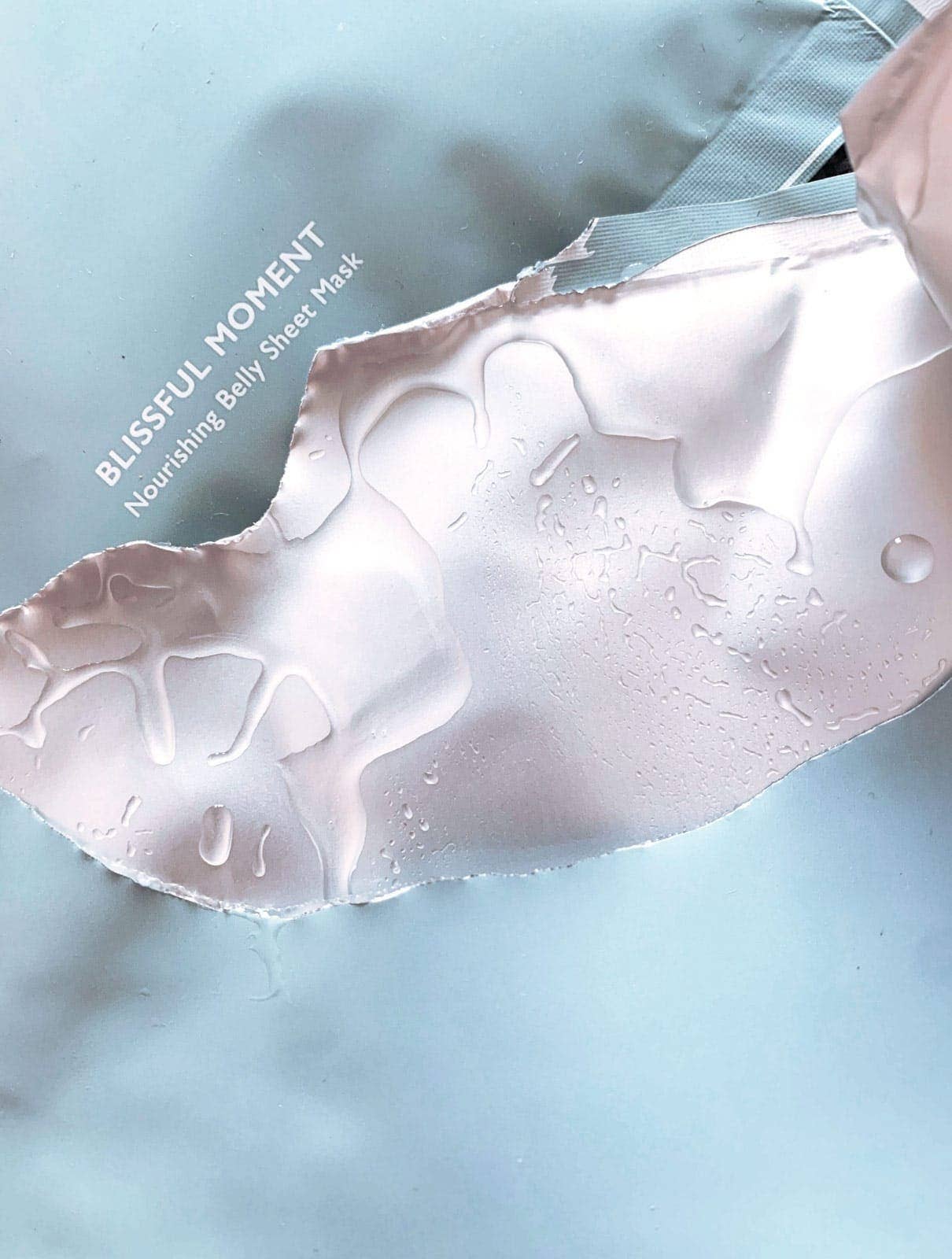 Blissful moment 4 nærende mave ark masker