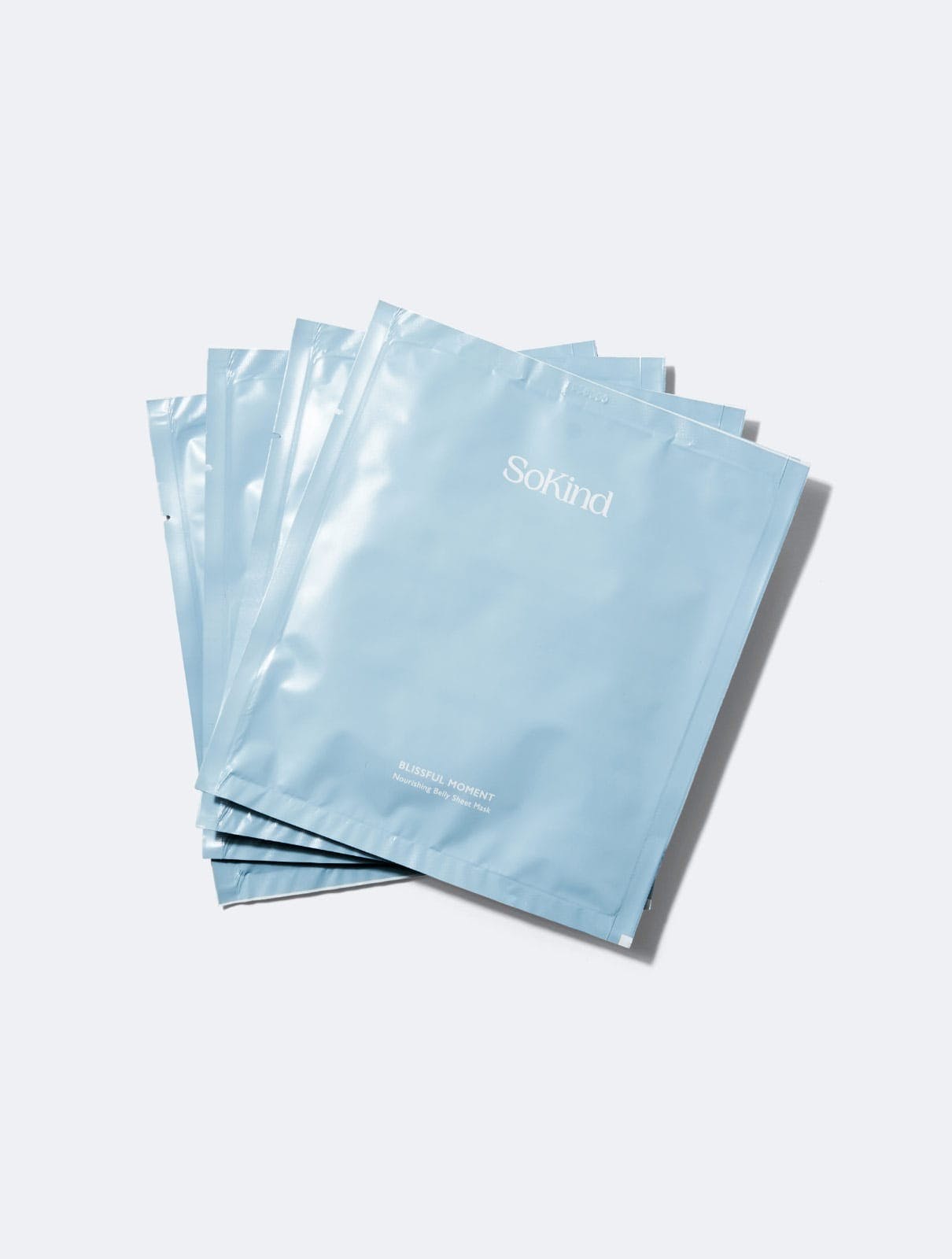 Blissful moment 4 nærende mave ark masker
