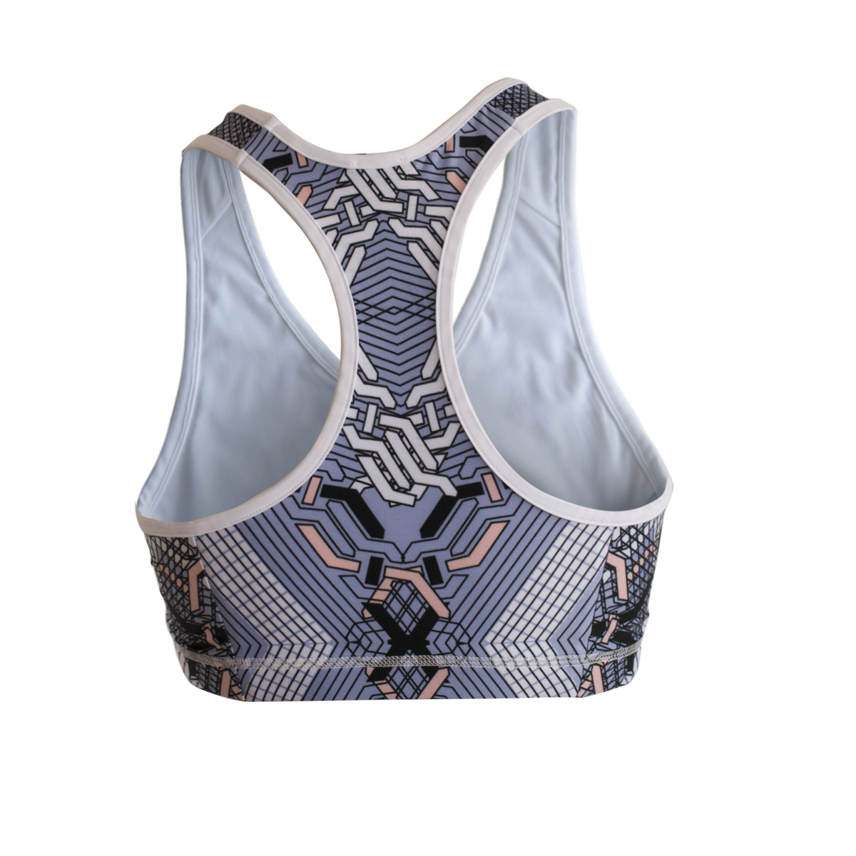 Blue geometry top