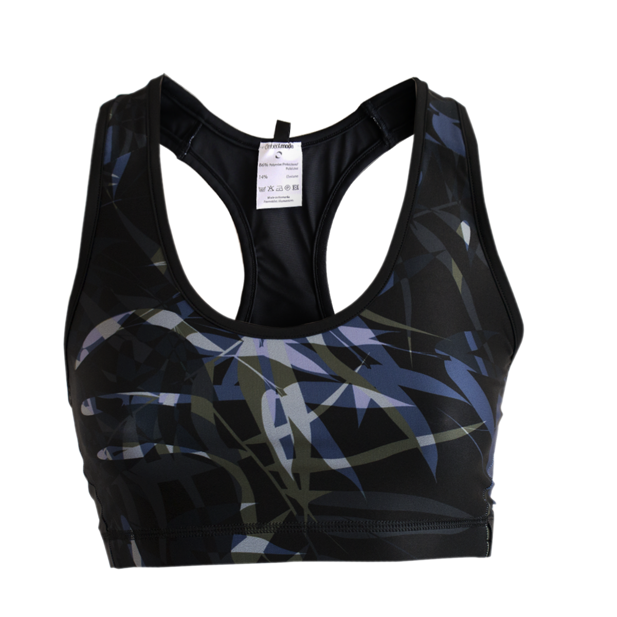 Botanical dark tones top