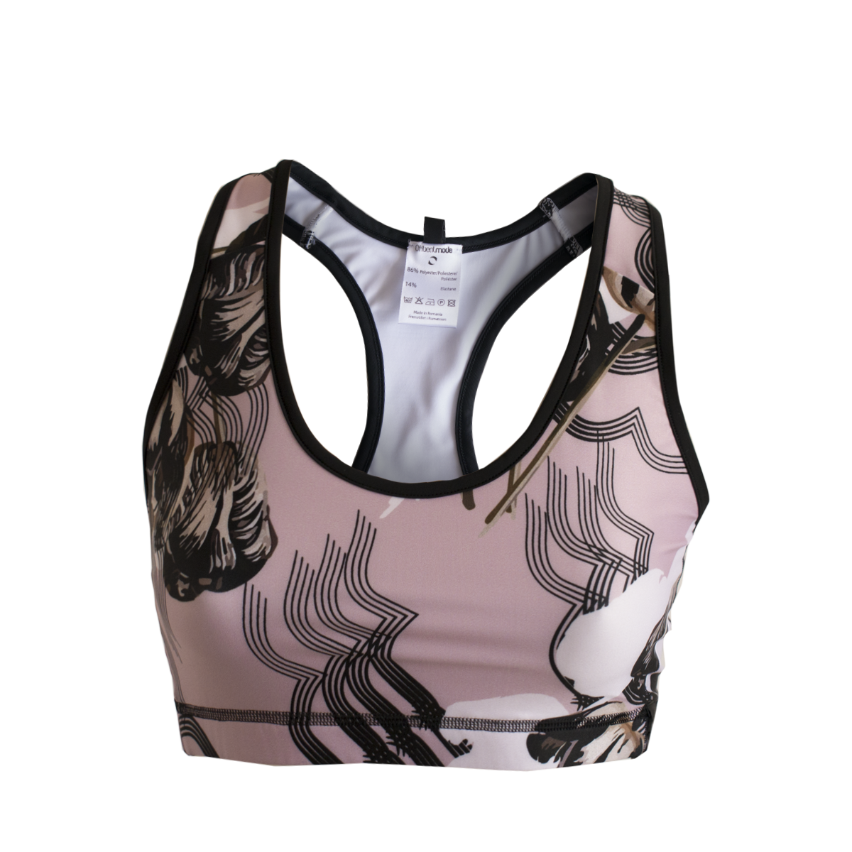 Soft pink tulip top