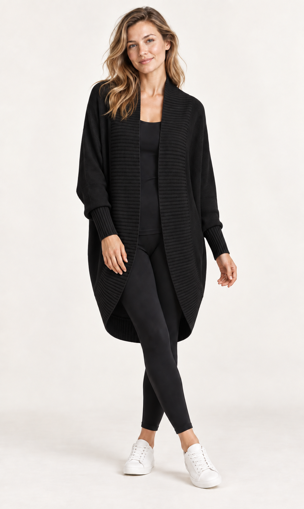 Cozy cardigan - sort