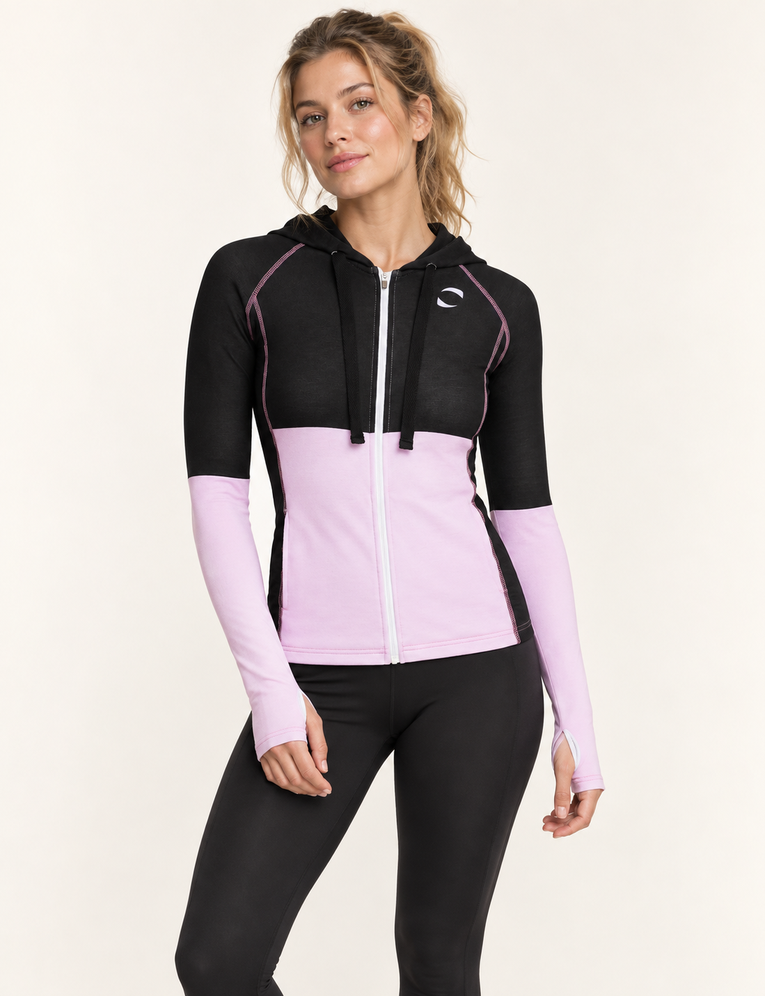 Solid Core zip-hoodie